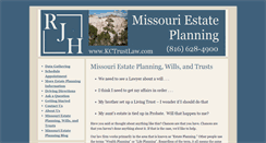Desktop Screenshot of kctrustlaw.com